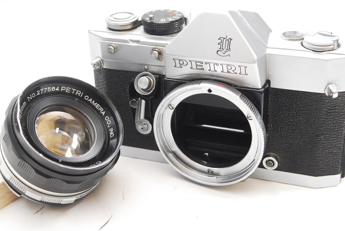 PETRI V6II 本体 PETRI 55mm F1.8 Petri V6/CC Auto 1:2 f=55mm From Japan 1018-61-8 | eBay