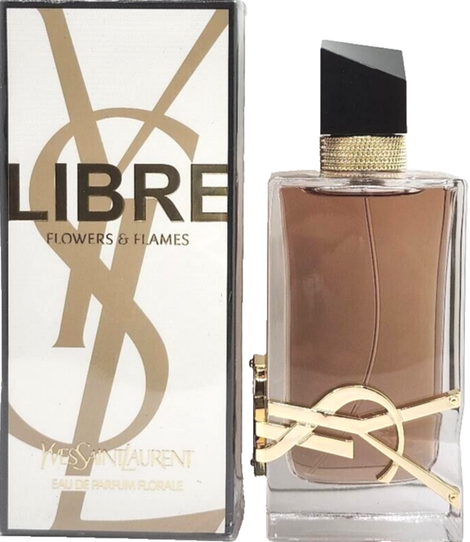 YVES SAINT LAURENT LIBRE FLOWERS FLAMES EAU DE PARFUM SPRAY WOMEN
