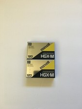 Maxell HGX-M Video 8 120 Minute High Quality MP Lot of 2