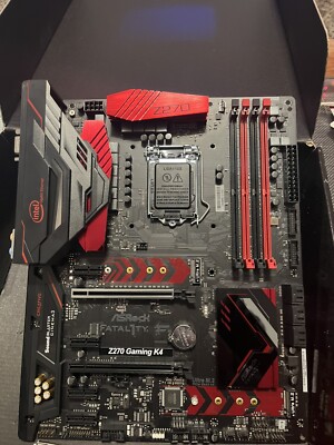 ASROCK fatal1ty Z270 Gaming K4 Motherboard LGA 1151 Intel Z270 DDR4 ATX
