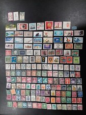 used west German stamp lot, 150 all different.