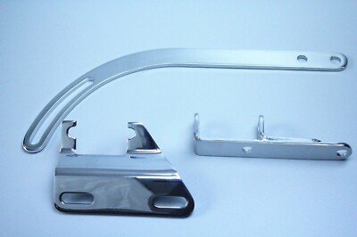 Chrome Small Block Chevy  Small Water PUMP Alternator Bracket SBC 283 350 SWP