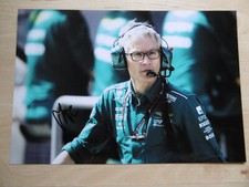 Mike Krack "Team Principal Aston Martin" autograph signed 20x30 cm picture
