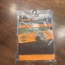NEW Timberland Leather Slim Fold Wallet Money Clip