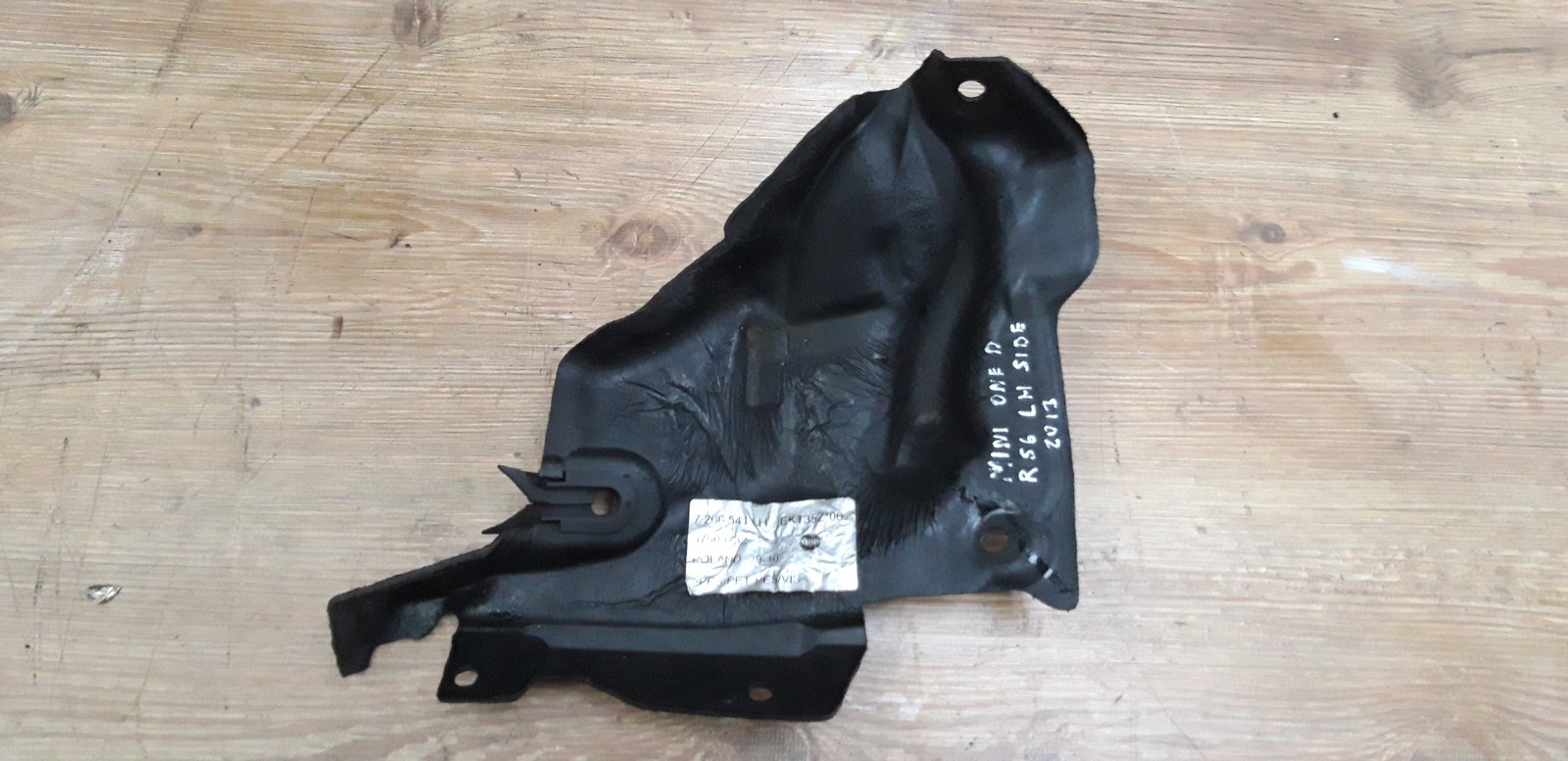 BMW MINI 2013 Bulkhead Engine Compartment Front Left hand side R56  