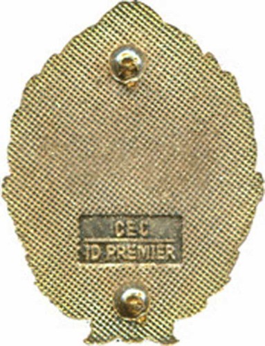 1° Régiment Etranger de Cavalerie, ovale, doré, plein, I D Premier (1631) - Imagen 2 de 2