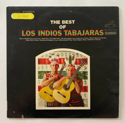 Los Indios Tabajaras   ''The Best Of'' Vinyl LP Album Latin, Folk, World