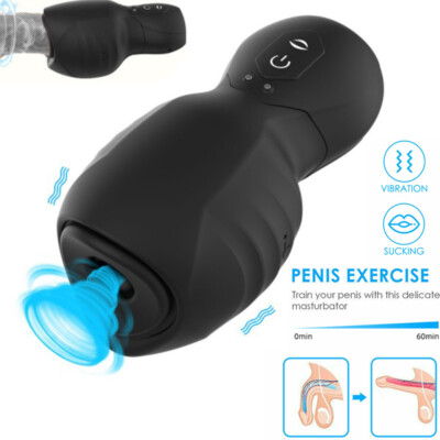 Male Masturbators Automatic Handsfree Sucking Stroker Cup Vibrating Lubricants | eBay Male Masturbators Automatic Handsfree Sucking Stroker Cup Vibrating Lubricants | eBay
