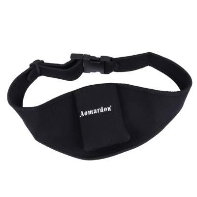 Microphone Transmitter Pouch Bag Microphone Belt Carrier Mic Belt for Fitness