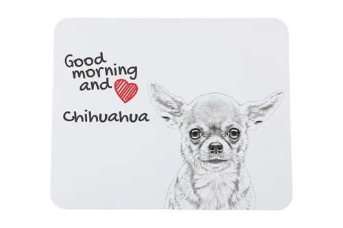 Chihuahua met kortharige vacht muismat met hond Art-Dog