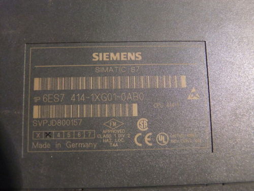 SIEMENS 6ES7 414-1XG01-0AB0 - Foto 3 di 3