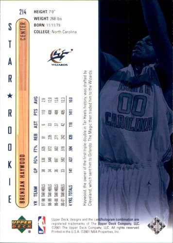2001-02 Upper Deck 🏀 YOU PICK #2 - #437 🏀 NBA Cards SP RC Base Commons Stars - Photo 10 sur 238
