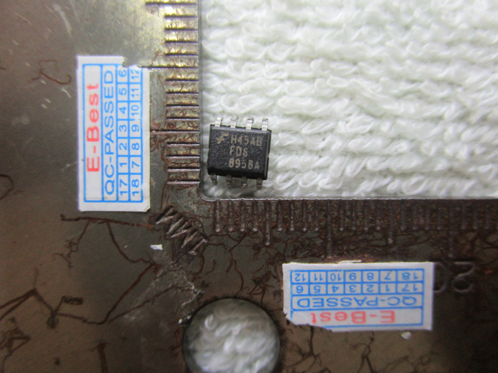 10pcs B958A 89S8A 895BA FDS8958A-NL FDS 8958A FDS8958A SOP8 IC Chip for ...