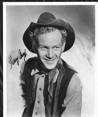 Carey Jr., Harry: Autographed 8"x10" photo / still – {a} Harry Carey Jr