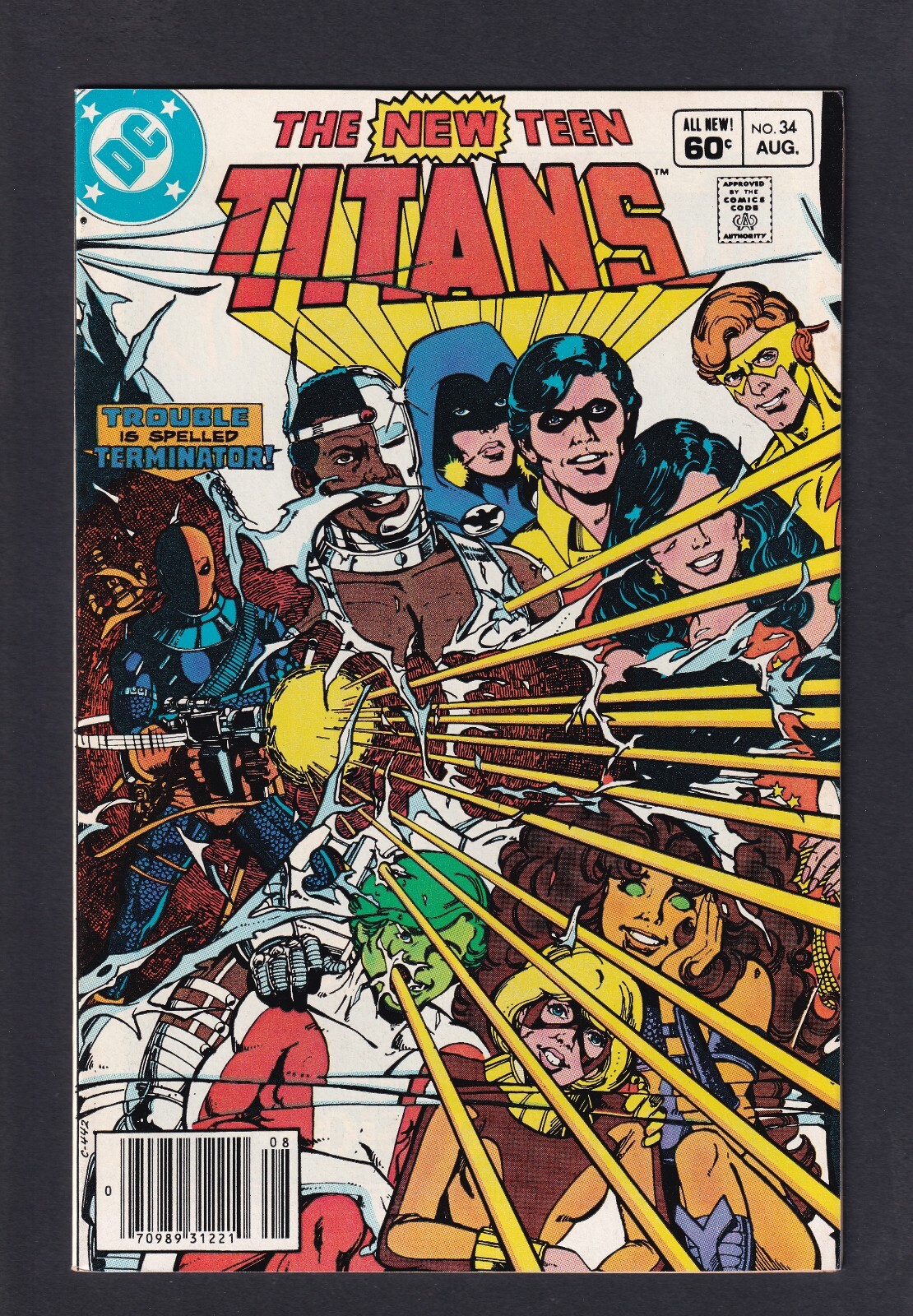 New Teen Titans 3139 1st Thunder & Lightning/Origin of Wonder Girl