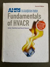 Fundamentals of HVACR - Hardcover, by Stanfield Carter, Skaves David 2nd Edition