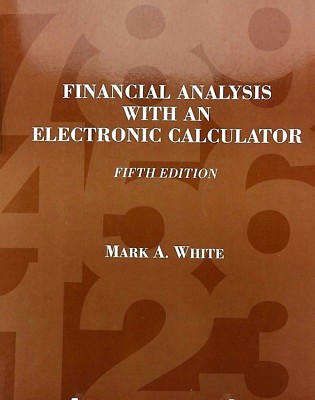 Financial Analysis with an Electronic Calculator, Fifth Edition