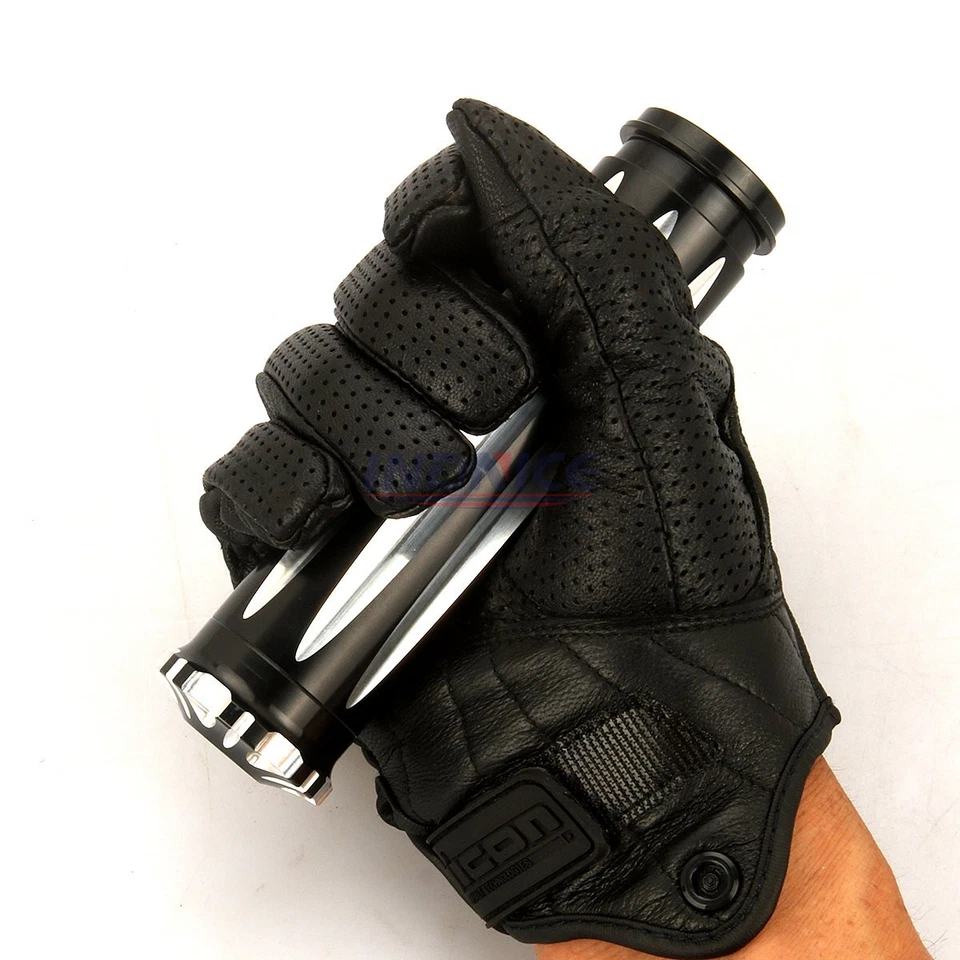 Empuñaduras de manillar de cable electrónico de 1" para Harley Softail Dyna 16-17 FXSE 2016-up Foto 3 de 4