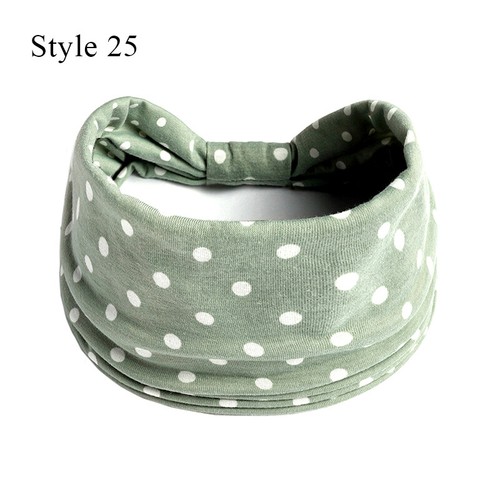 Paisley Stretch Hairbands Boho Flower Print Wide Headband Hair Accessories DIY - Picture 34 of 37