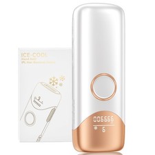 Ubroo Laser Hair Removal,IPL Removal Device with 5  Ice Gold, Gold