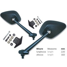 Pair Of Handlebar Mirrors For Yamaha 560 T-MAX 2001-2026