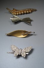 4 Vintage Hair Clips