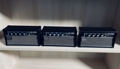 Lot of 3 Roland Jazz Chorus JC-01 2W Solid State Combo Practice Amp 2-Ch 1-Spkr