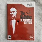 The Godfather Blackhand Edition (Nintendo Wii) Complete w/ Manual