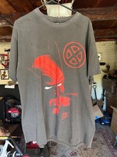Wolverine XL T- Shirt 1994 Vintage X-men Marvel Comics Tee Double Sided