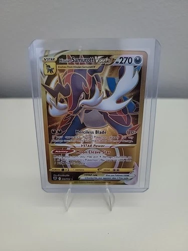Pokémon TCG Hisuian Samurott VSTAR Gold 209/189 Astral Radiance