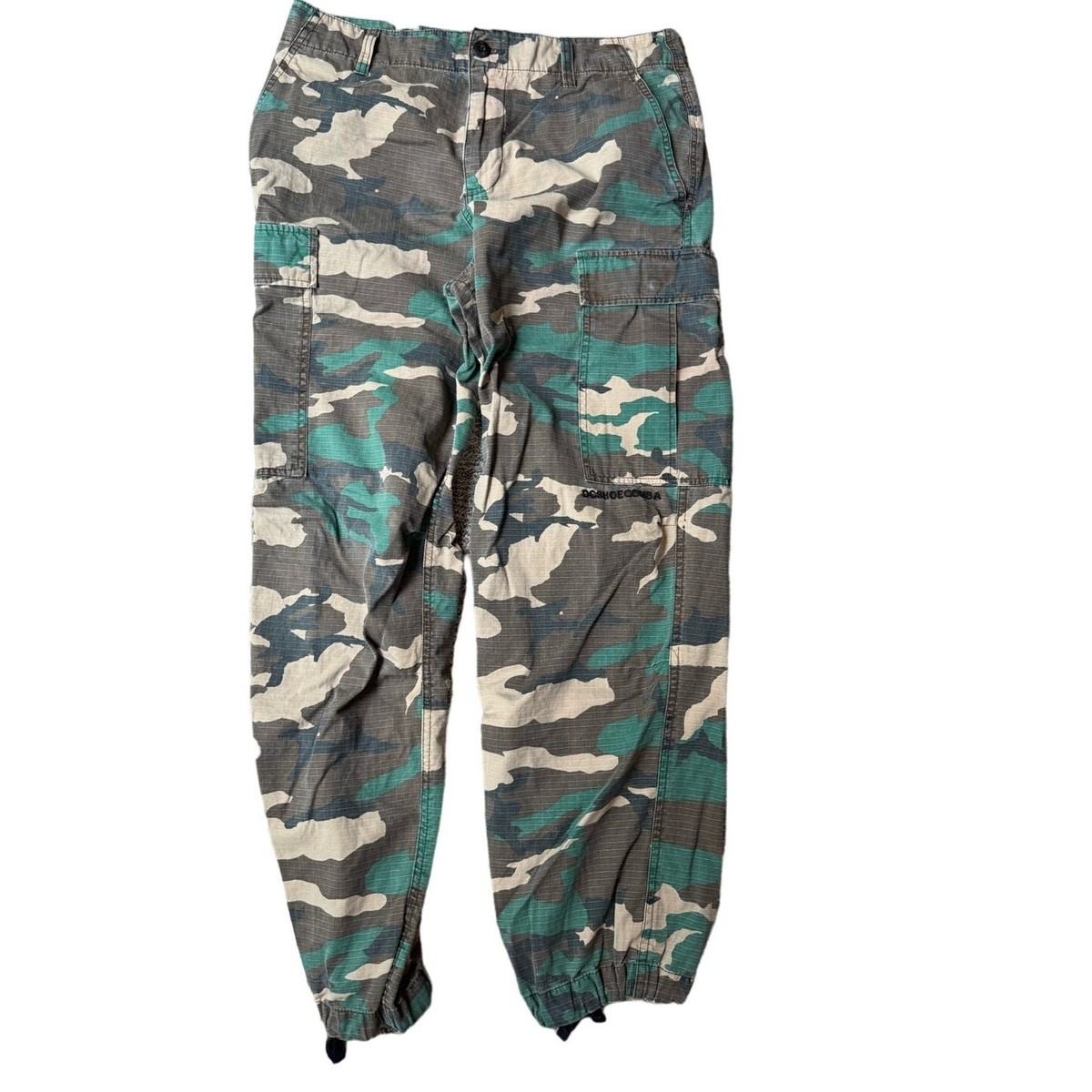 Calça Dc Shoes Cargo Baggy Twiil - Bege - JD Skate Shop