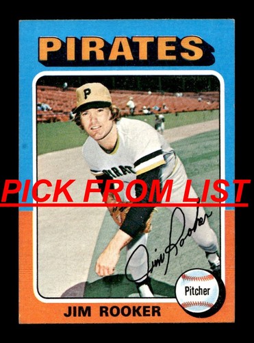 1975 Topps MINI Baseball 6-344 EX/EX-MT Pick From List All PICTURED jj8