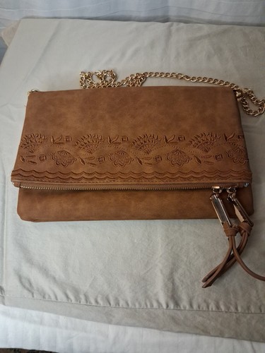Francesca's Boutique Suede and Leather Purse
