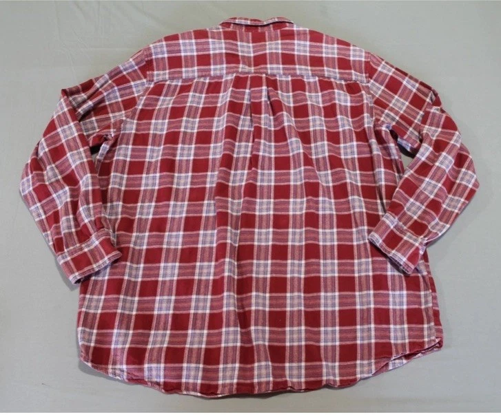 Mens 2XLT Lot Of 2 Various Brands Flannel Long Sleeve Button Down Shirts TALL - Image 3 of 4