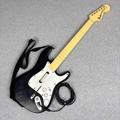 Rock Band Harmonix Fender Stratocaster Wired Guitar Controller Xbox 360 822152
