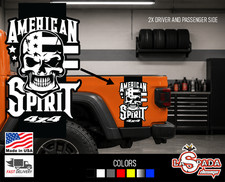 Fits Jeep Pickup Truck Wrangler Willys Gladiator Sahara Bed Side Decal Sticker