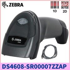 Image of Zebra DS4608-SR00007ZZAP 1D 2D Barcode Scanner Handheld USB Barcode Reader