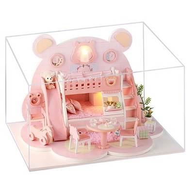 Moin Moin Puppenhaus im Maßstab 1:24 [japanische Bedienungsanleitung] Miniatur zum Selbermachen Handm