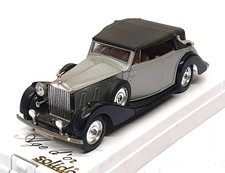 Solido 1/43 Scale Diecast 4071 - Rolls Royce Coupe - Silver/Black
