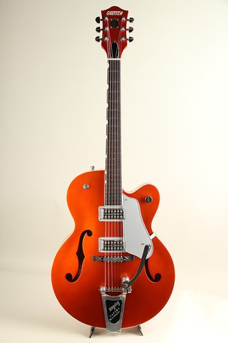 Guitarra Eléctrica Gretsch 6120SH Brian Setzer Hot Rod Tangerine 1999 Usada - Imagen 2 de 8