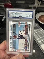 2024 Panini Select Signatures Shane Van Gisbergen Autographed 