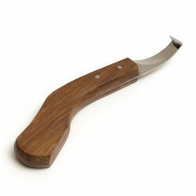 Farrier Tool - Japanese Stainless steel Double Edge Sharp Hoof Knife - Smooth...