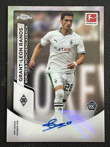 Grant-Leon Ranos 2023-24 Topps Chrome Bundesliga Refractor Auto RC #BCA-GR