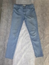 Levis Jeans Womens Size 29 Shaping Skinny 311 Light Blue Wash High Rise Pants