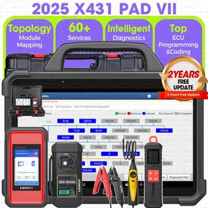 2025 LAUNCH X431 PAD VII ELITE X-prog3 PAD 7 PRO Diagnostic Scan Key Programming