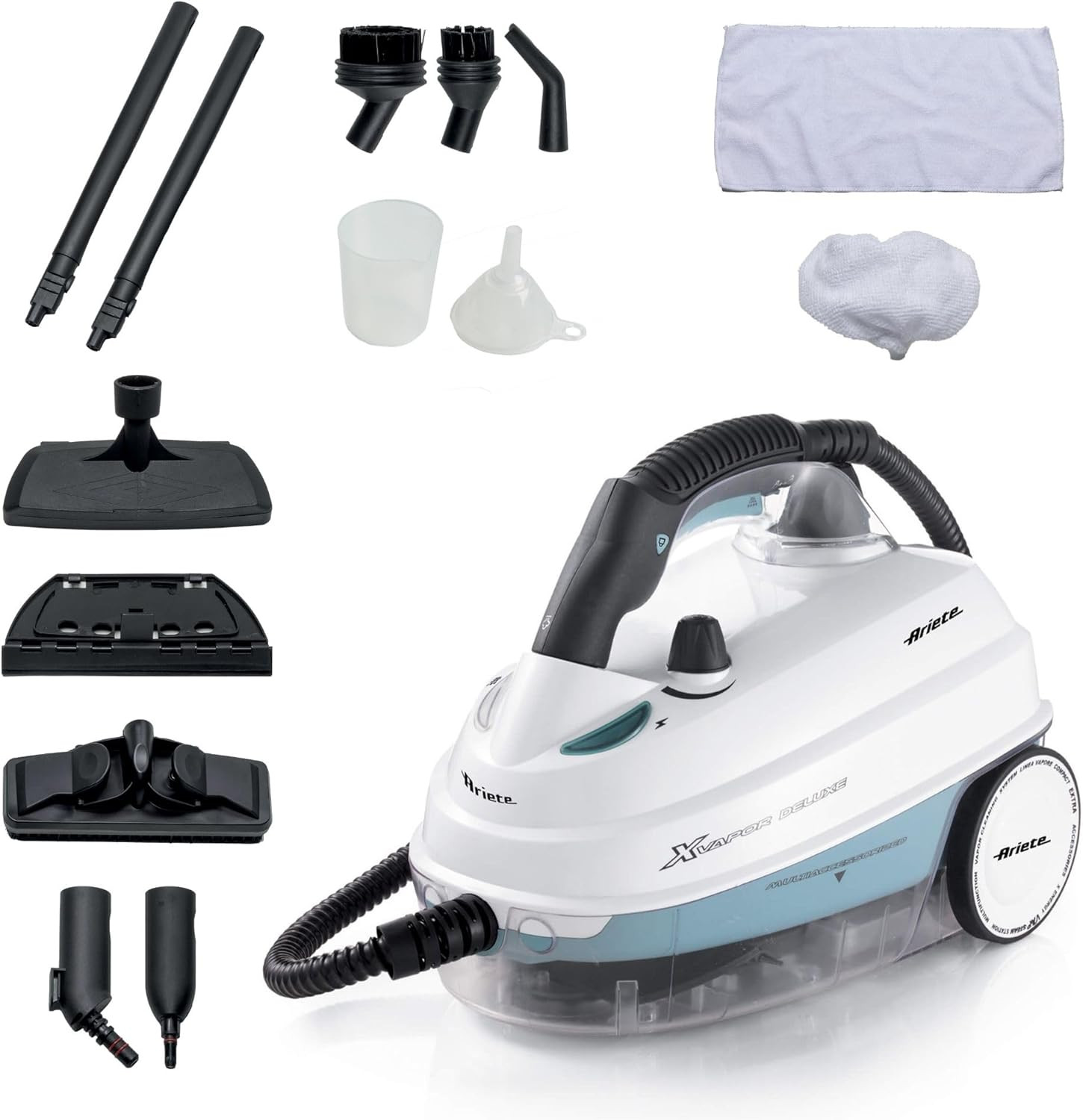 Pulitore a Vapore Mobile Ariete 4146 XVapor Deluxe 1500W 5 Bar
