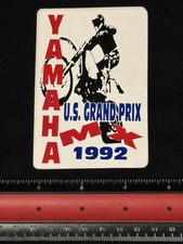 Vintage 1992 Yamaha USGP Sticker MX Glen Helen