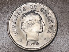 1975 Colombia 50 Centavos