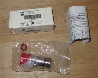 Radio Frequency Systems RFS NM-LCF12-C02-6 N-Male Connector 1/2'' Coaxial Cable
