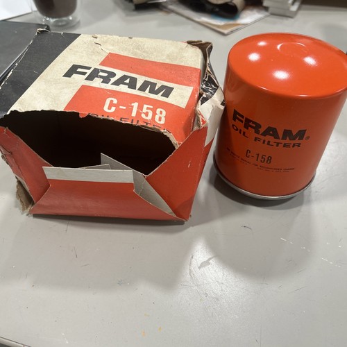  Fram Oil Filter C-158 NOS Vintage  - Picture 7 of 7